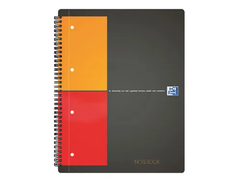 Spiraalblok Oxford International Notebook A5+ ruit 5mm