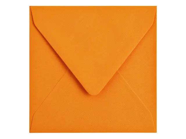 Envelop Papicolor 140x140mm Oranje Gegomd