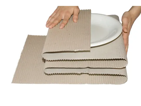 Golfkarton Raadhuis 750mmx75m Bruin