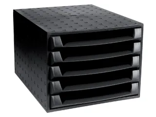 Ladenbox Exacompta Ecoblack Open Zwart 5 Laden A4+ - 1