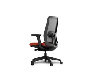 bureaustoel synchroonmechaniek 4D-armleuningen Rood - 3