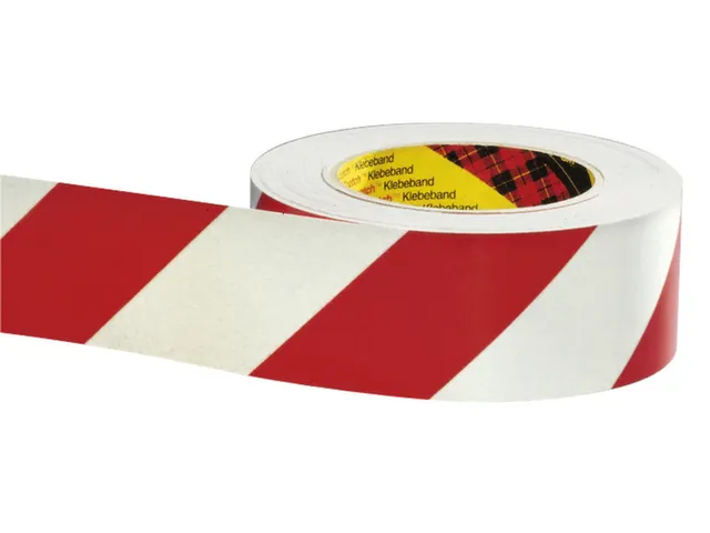 Signaleringslinten Zelfklevend Niet Reflecterend Rechts Rood/wit