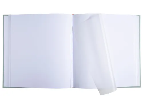 Fotoalbum Exacompta 29x32cm 60 witte pagina's Ellipse groen
