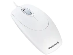 M5400 muis wit Usb+P/S2 M-5400-0 3 knoppen kabel