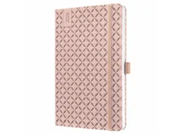 Weekagenda Flair A5 2026 (NL/FR/EN/DU) Pearl Rose Hardcover