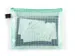 Trousse avec fermeture éclair Foldersys A5 PVC vert transparent