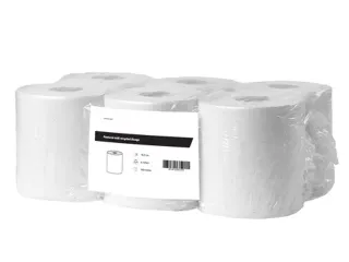 Poetsrol Midi Recycled 2-laags 18,5cm 6x140 meter Pallet a 48x 6 Rol - 2