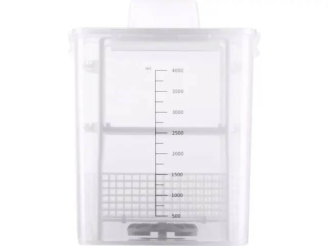 Afgesloten wascontainer voor was- en uithardingsmachine Wash&Cure 3.0