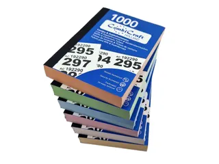 Nummerblok 1-1000 assorti 6 stuks - 2