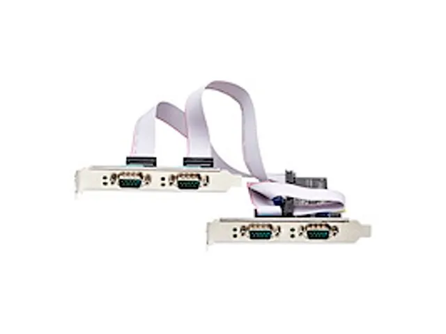 4-Poort PCIe Seriële Adapter Kaart, RS232/422/485