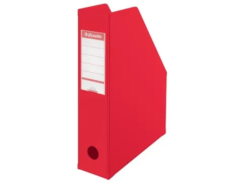 VIVIDA tijdschriftencassette A4 karton rood