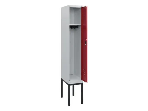 locker,HxBxD 1950x300x500mm,1vak,vak B 300mm,cil.-slot,voetonderstel