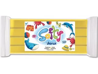 Darwi Boetseerpasta Softy Geel 500 Gram - 1