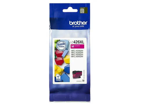 Inktcartridge Brother LC-426XLM rood