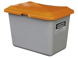 Zoutbak 200L H X B X D 640X 890X 600Mm Grijs/oranje