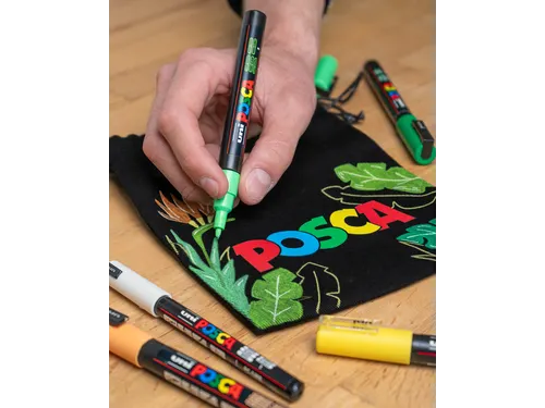 Verfstift Posca PC8K Brede punt 8mm schuin 4 st assorti