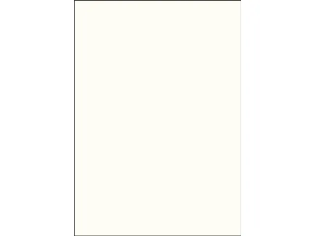 Plateau Bureau Plastique Blanc 25mm 140x80cm