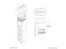 Neomounts VOLT DS22-840WH6 Multiprise de bureau avec pince - 2 x USB-C