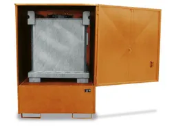 Depot Gevaarlijke Stoffen 1475x1490x1800mm V. 4x200l Vol. 450l Ral2000