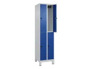 dubbeldekse locker,HxBxD 1950x500x500mm,2x2vak.,vak B 250mm - 2