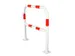 arceau de protection,p. int./ext.,HxlxP 1000x1000x150mm,acier