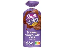 Rijstwafel Snack-a-Jacks chocololate chip pak 166 gram