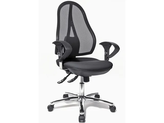 Bureaustoel Topstar open point sy deluxe zwart stof