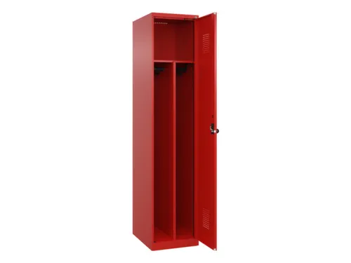 locker voor scheiding van kleding,HxBxD 1850x400x500mm,1vak