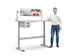 soubassement de tiroir p. table de travail HxlxP 455x370x460mm
