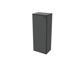 kantoorkast,HxBxD 1545x600x445mm,MS-donkergrijs - 1