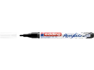 Acrylmarker edding e-5300 fijn zwart - 1
