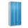 Z-garderobekast,HxBxD 1850x900x500mm,vak B 150/300mm,draaigrendel