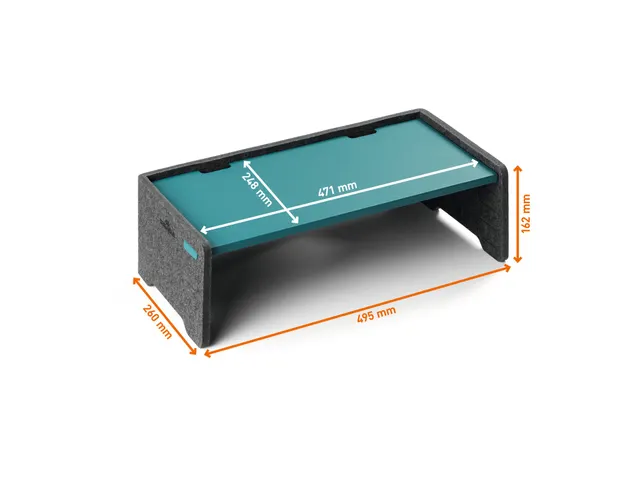 Monitorstandaard EFFECT donkergroen