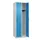 locker,HxBxD 1850x600x500mm,2vak,vak B 300mm,draaigrendel
