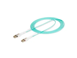 Multimode Glasvezel Kabel 3 Meter LC/UPC OM4 Fiber Cable LSZH Cord - 1