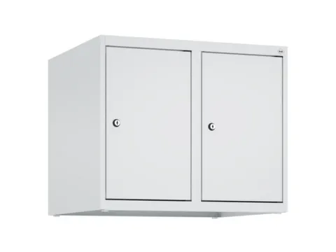 opzetkast,v. locker,2vak.,vak B 300mm,HxBxD 500x600x500mm,vleugeldeur