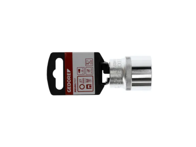 R61002707 Stekkerdoos 1/2 inch zeskant 27mm lengte 42mm