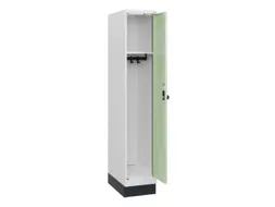 schoollocker,HxBxD 1630x300x500mm,1vak,vak B 300mm,draaigrendel,sokkel