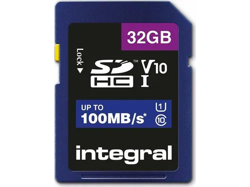 Geheugenkaart Integral SDHC V10 32GB