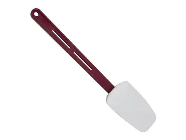 Emga Pannenlikker/lepel 36cm siliconen rood