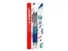 Stylo bille STABILO pointball Colorful Medium bleu blister 2 pièces