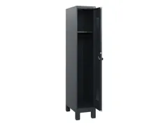 schoollocker,HxBxD 1630x300x500mm,1vak,vak B 300mm,draaigrendel,voeten