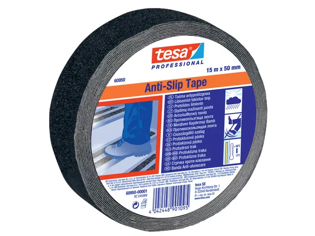 Antisliptape tesa Professional 60950 50mmx15m zwart