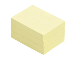 Memoblok Quantore 38x51mm geel - 5