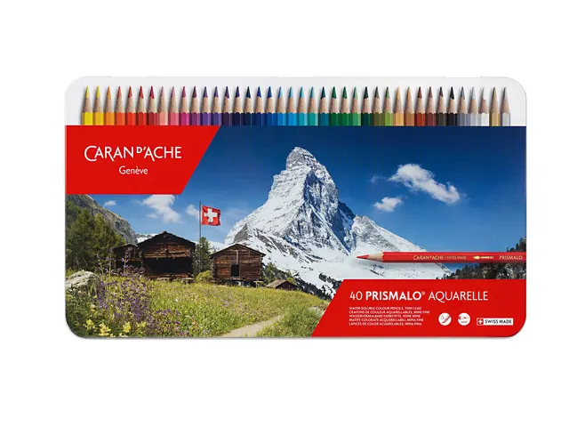 Kleurpotloden Caran d'Ache Prismalo 40 stuks assorti