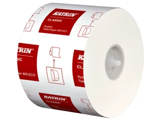 Toiletpapier Katrin systeemrol 2-laags 92m wit 103424 - 5
