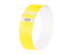 Bracelets d'identification Sigel super soft 255x25mm 120 pcs jaune flu