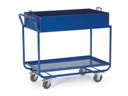 Tafelwagen,Draagverm. 300Kg,2Xafneembare Opvangbak