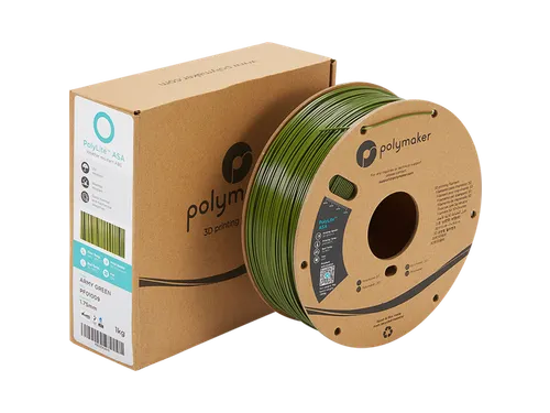 ASA 1,75mm groen 1kg PolyLite 3D Filament