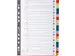 Tabbladen A4 Pp A-Z 20-delig Assorti 11-gaats